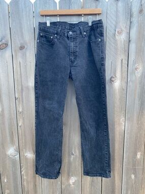 Men's Levi’s 514 Classic Black Jeans